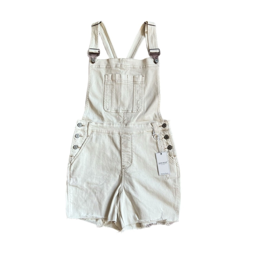 Judy Blue  Destroyed Overall Shorts I  Ercu